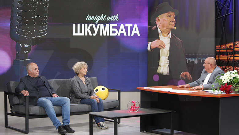 Нешка Робева и Владимир Щерянов на гости в Tonight with Шкумбата, 14 юни 2021 г.