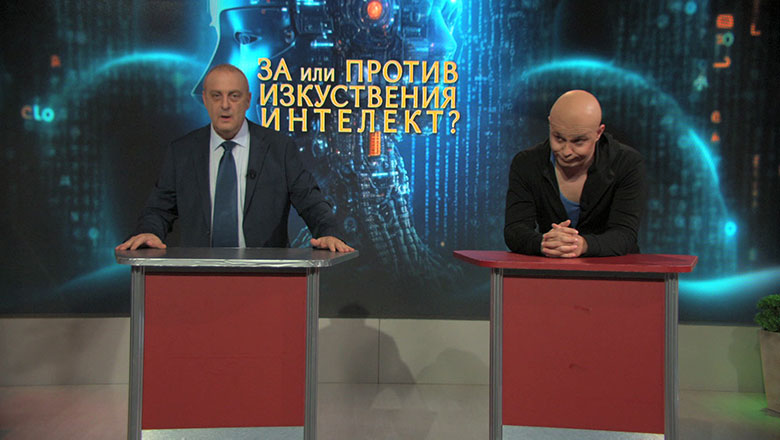 Вечерното шоу на Слави Трифонов - Краси Радков и Антоан Петров като Тити Папазов и Киро Брейка